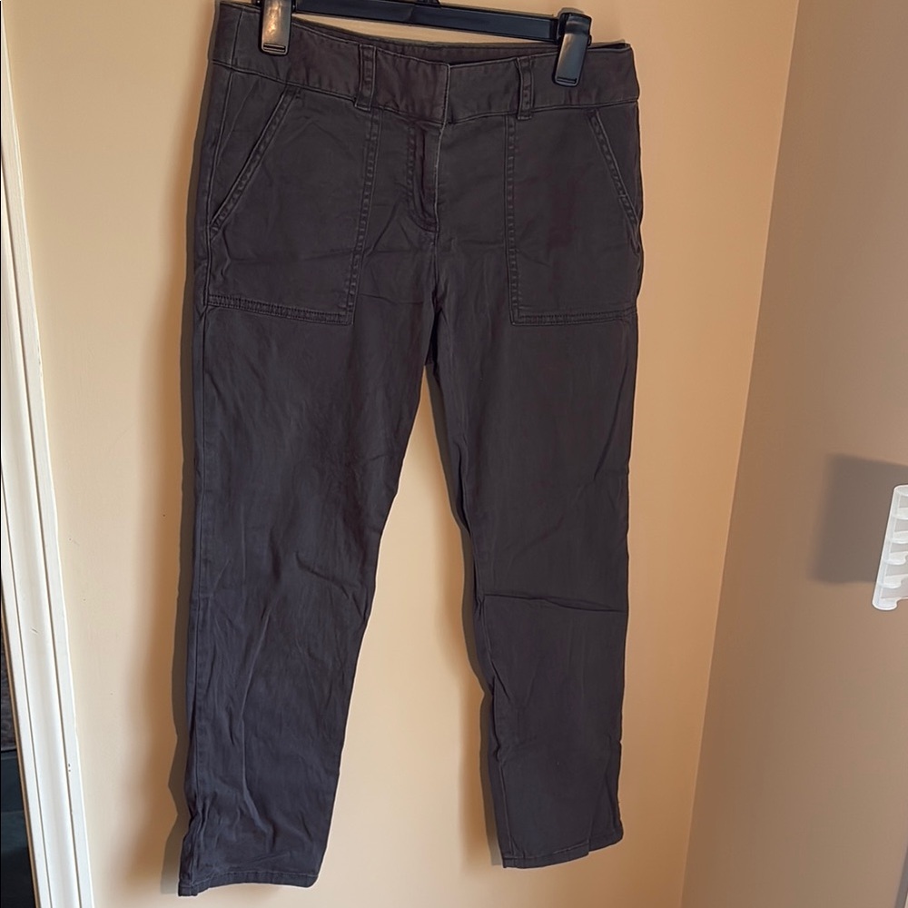 LOFT Dark Gray Capris